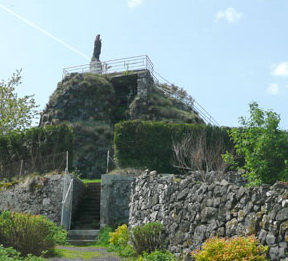 le rocher de la vierge à saint urcize